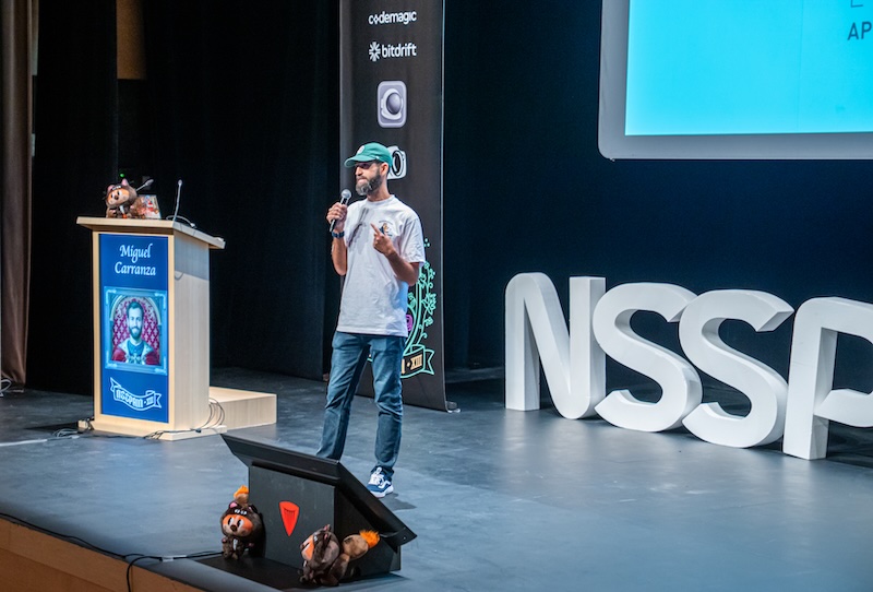 Speaking at NSSpain