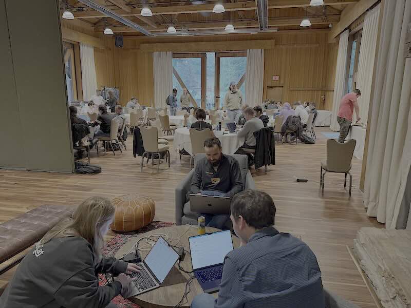 Working hard at sundance